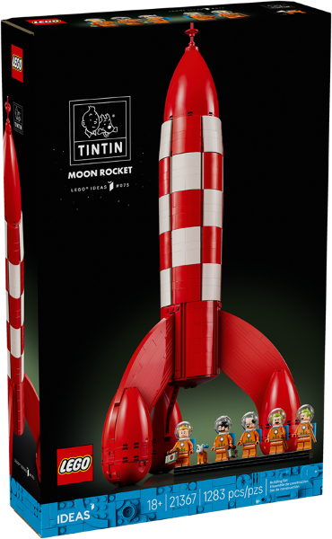 21367 Tintin Moon Rocket