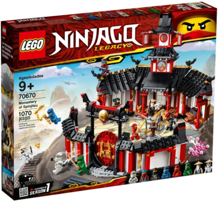 Authentic LEGO 70670 Monastery of Spinjitzu Factory Sealed Collector Set