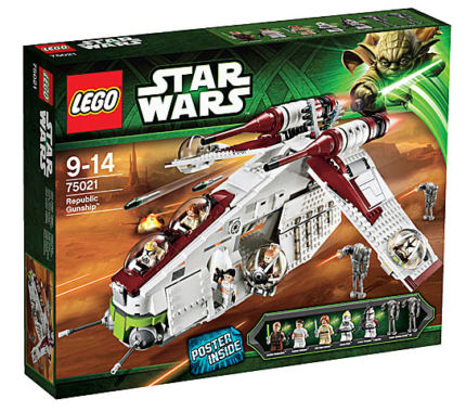 LEGO Star Wars 75021 Republic Gunship