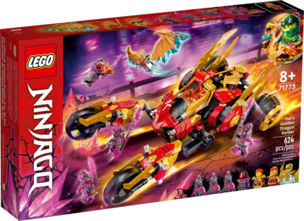 LEGO 71773 Kai's Golden Dragon Raider
